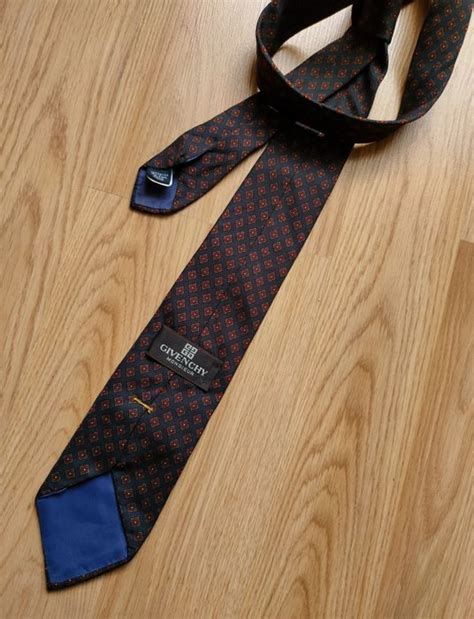 vintage monsieur de givenchy|givenchy monsieur silk tie.